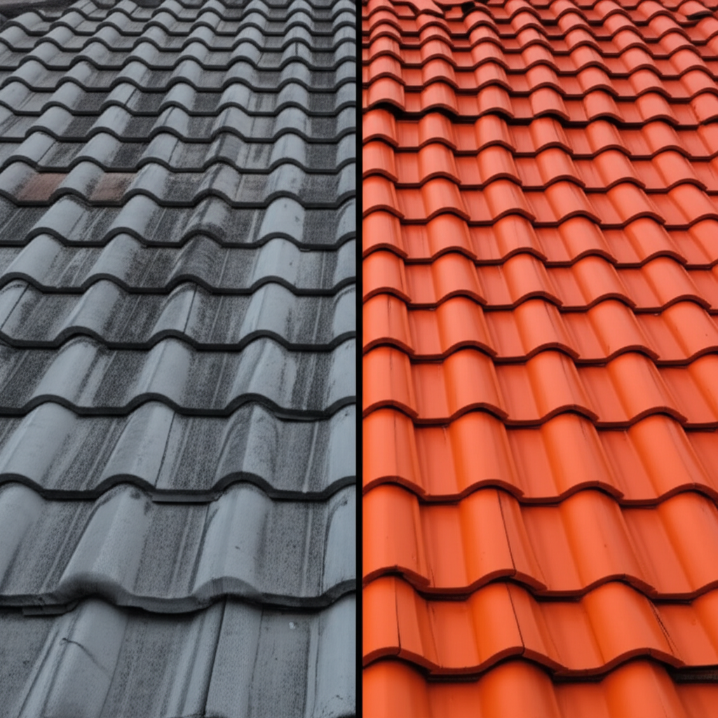 Completed roof restoration project in Gawler