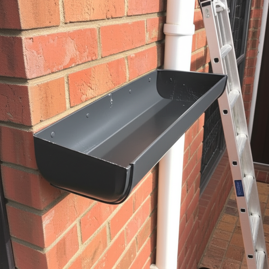 Quality guttering and downpipe installation
